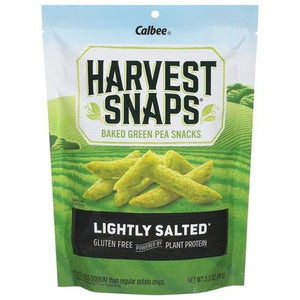 Harvest Snaps Green Pea Snack Lightly Salted Baked 12/3.3 Oz [UNFI #0738971]