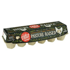 Vital Farms Eggs Pasture-Raised Large 15/12 Ct [UNFI #1558071]