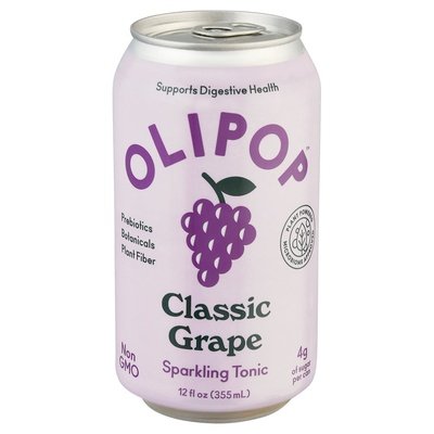 Olipop Soda Classic Grape 12/12 Fz [UNFI #2738524]