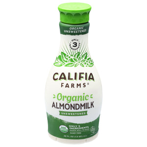 Califia Farms Almondmilk Unsweetened Organic 6/48 Fz [UNFI #2904209]