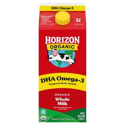 Horizon Milk Organic Whole 6/64 Fz [UNFI #0119180]