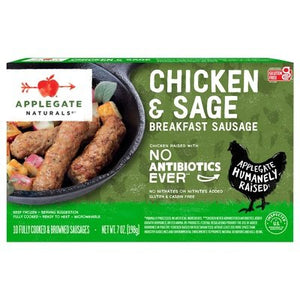 Applegate Farms Breakfast Sausage Chicken & Sage 12/7 Oz [UNFI #1225630]