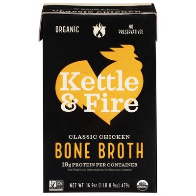 Kettle & Fire Bone Broth Classic Chicken 6/16.9 Oz [UNFI #2036770]