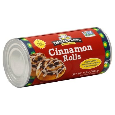 Immaculate Baking Co Cinnamon Rolls With Icing Organic 12/17.5 Oz [UNFI #1917814]