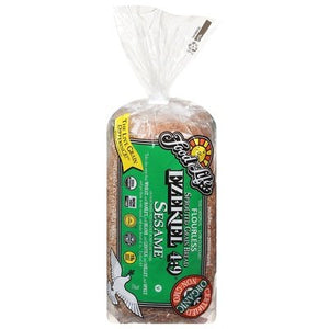 Food For Life Bread Sesame Sprouted Grain Flourless 6/24 Oz [UNFI #0201525]