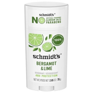 Schmidts Deodorant Bergamot + Lime 1/2.65 Oz [UNFI-CARLISLE #2395473]