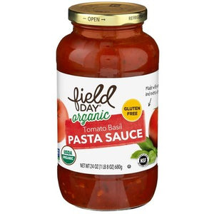 Field Day Tomato Basil Pasta Sauce 12/24 Oz [UNFI #2830222]
