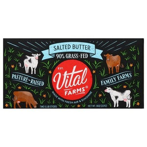 Vital Farms Butter Sea Salted 12/8 Oz [UNFI #2136430]