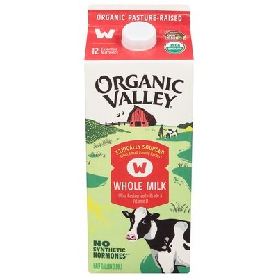 Organic Valley Milk Whole 6/64 Fz [UNFI #0644781]