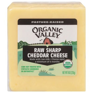 Organic Valley Cheddar Sharp 12/8 Oz [UNFI #0198408]