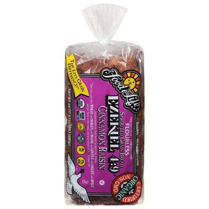 Food For Life Bread Cinnamon Raisin Sprouted Grain Flourless 6/24 Oz [UNFI #0763268]