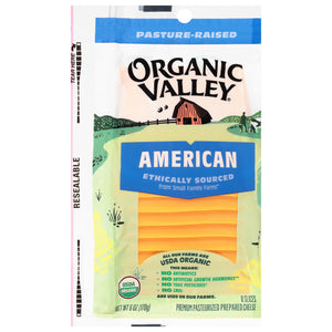 Organic Valley Sliced American Yellow 12/6 Oz [UNFI #2683654]