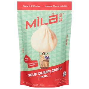 Mila Soup Dumplings Pork 6/8.8 Oz [UNFI #3086378]