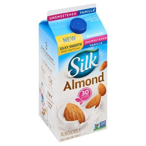 Silk Almond Milk Unsweetened Vanilla 6/64 Fz [UNFI #1140573]