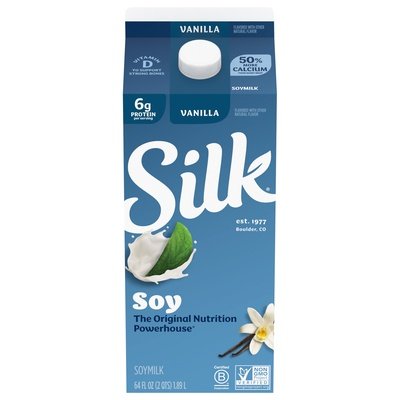 Silk Soymilk Vanilla 6/64 Fz [UNFI #0730507]