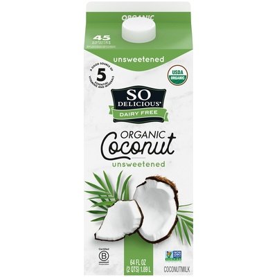So Delicious Coconut Milk Unsweetened 6/64 Fz [UNFI #0865568]