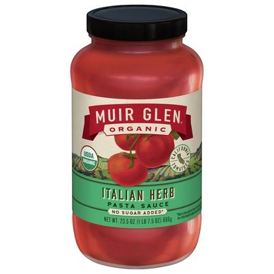 Muir Glen Pasta Sauce Italian Herb 12/23.5 Fz [UNFI #2907228]
