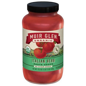 Muir Glen Pasta Sauce Italian Herb 12/23.5 Fz [UNFI #2907228]