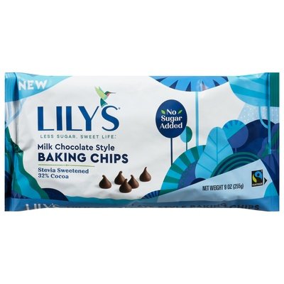 Lilys Sweets Baking Chips Milk Chocolate Style 12/9 Oz [UNFI #2386274]