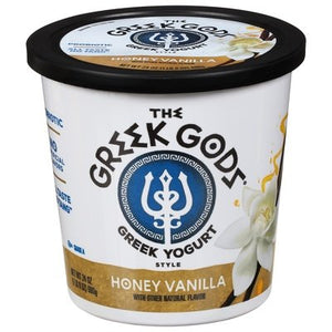 Greek Gods Yogurt Honey Vanilla Greek Style 6/24 Oz [UNFI #0775577]