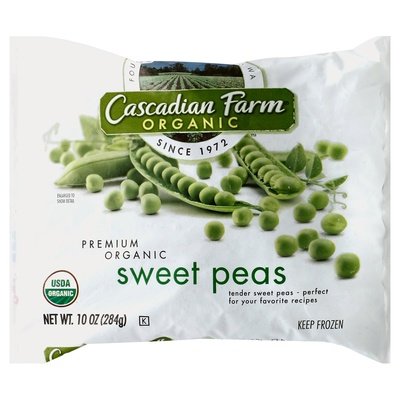 Cascadian Farm Sweet Peas Organic 12/10 Oz [UNFI #0626309]