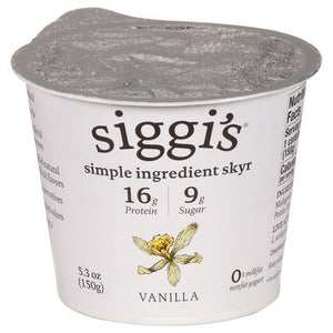 Siggis Yogurt Nonfat Vanilla 12/5.3 Oz [UNFI #0695783]