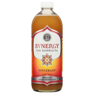 Gts Raw Kombucha Gingerade 6/48 Fz [UNFI #1779354]