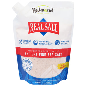 Real Salt Sea Salt Fine Ancient 6/26 Oz [UNFI #2337251]
