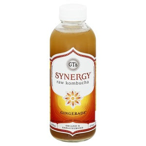 Gts Raw Kombucha Gingerade 12/16 Fz [UNFI #2273316]