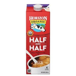 Horizon Half & Half Organic 12/32 Fz [UNFI #0886077]