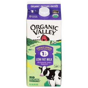 Organic Valley Milk Low Fat 1% Milk Fat 6/64 Fz [UNFI #0644740]