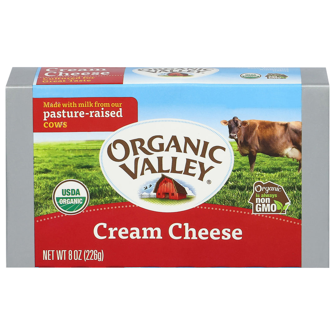 Organic Valley Cream Cheese 36/8 Oz [UNFI #2841625]
