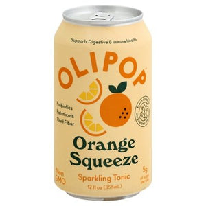 Olipop Sparkling Tonic Orange Squeeze 12/12 Fz [UNFI #2639151]
