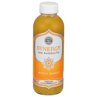 Gts Kombucha Raw Mystic Mango 12/16 Fz [UNFI #2273480]