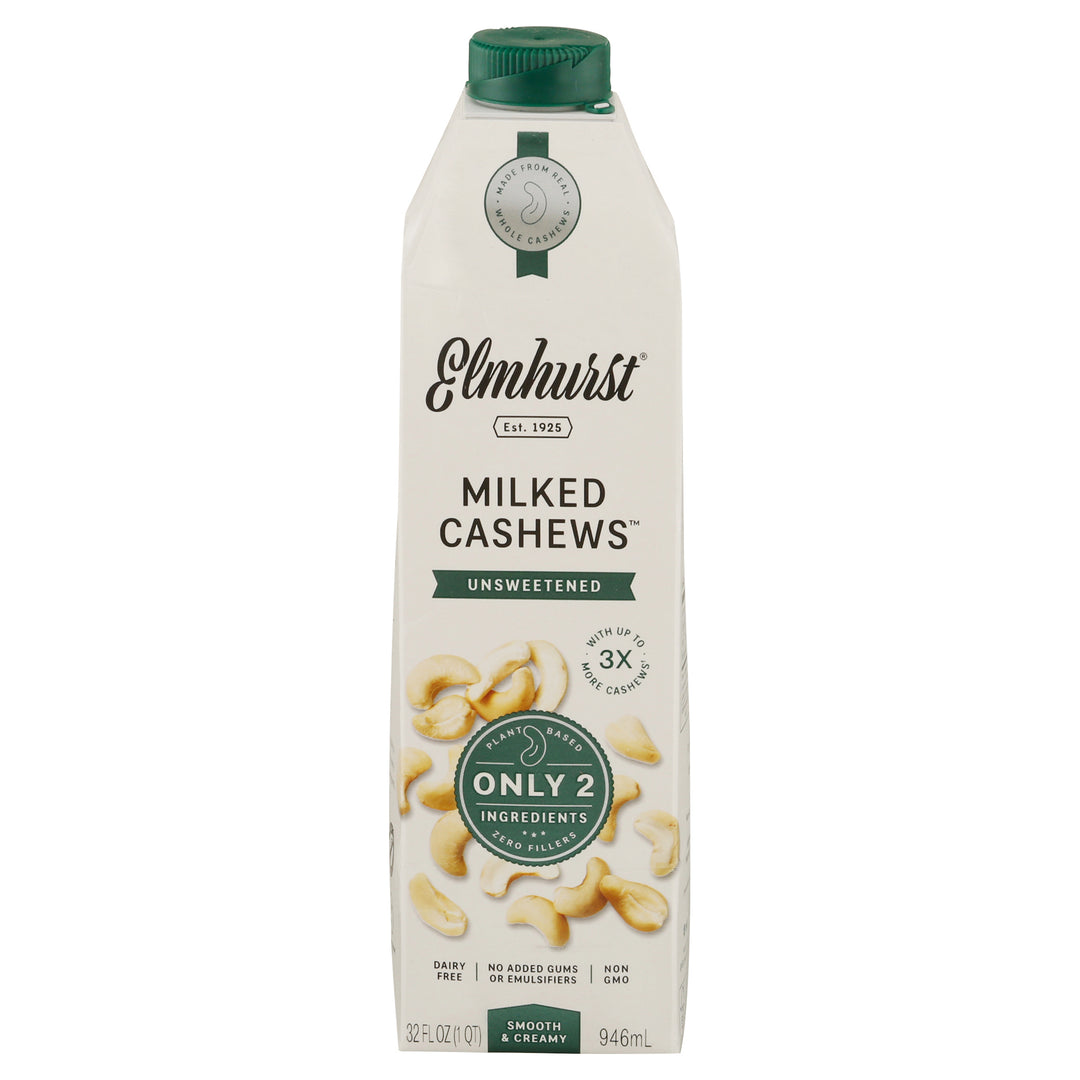 Elmhurst Milked Cashews Unsweetened 6/32 Oz [UNFI #2366367]