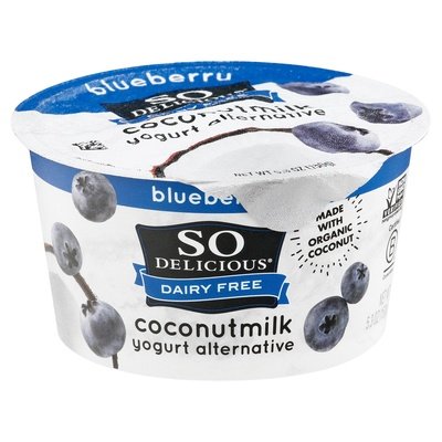 So Delicious Yogurt Alternative Coconutmilk Blueberry 12/5.3 Oz [UNFI #2310316]