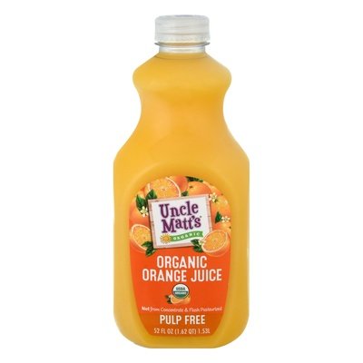 Uncle Matts Organic Orange Juice Organic Pulp Free 6/52 Fz [UNFI #2344729]
