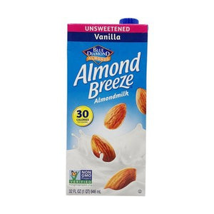 Almond Breeze Almondmilk Unsweetened Vanilla 6/64 Fz [UNFI #0686600]