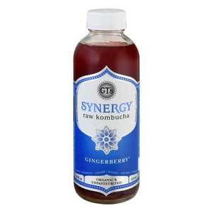 Gts Kombucha Raw Gingerberry 12/16 Fz [UNFI #2273498]