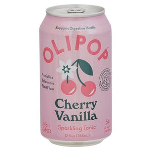 Olipop Soda Cherry Vanilla 12/12 Fz [UNFI #2587780]