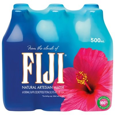 Fiji Water Water Natural Artesian 4/6/16.9Fz [UNFI #0142380]