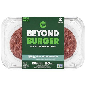 Beyond Meat Beyond Burger Patties Plant-Based 8/8 Oz [UNFI #2020006]