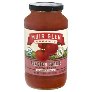 Muir Glen Pasta Sauce Roasted Garlic 12/23.5 Fz [UNFI #2907244]