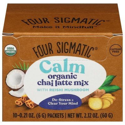 Four Sigmatic Chai Latte Mix Organic Calm 1/10 Ct [UNFI-CARLISLE #2288686]