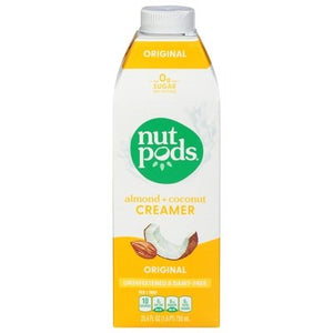 Nutpods Creamer Original Almond + Coconut 6/25.4 Fz [UNFI #2670925]