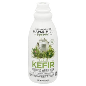 Maple Hill Creamery Kefir Organic Plain Unsweetened 6/32 Oz [UNFI #1795970]