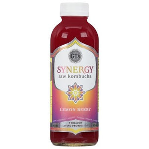 Gts Kombucha Raw Lemon Berry 12/16 Fz [UNFI #2701860]