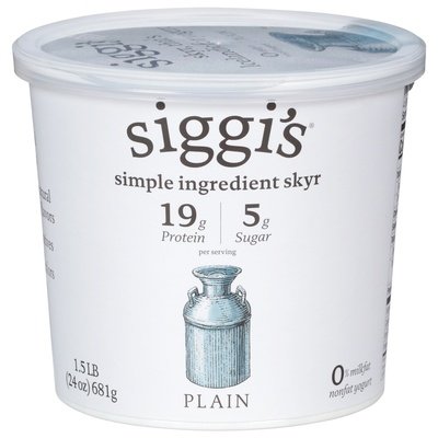 Siggis Yogurt Plain Fat Free 6/24 Oz [UNFI #1515394]