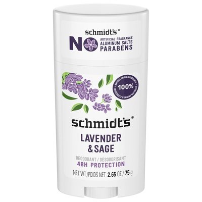 Schmidts Deodorant Natural Lavender & Sage 1/2.65 Oz [UNFI-CARLISLE #2395507]