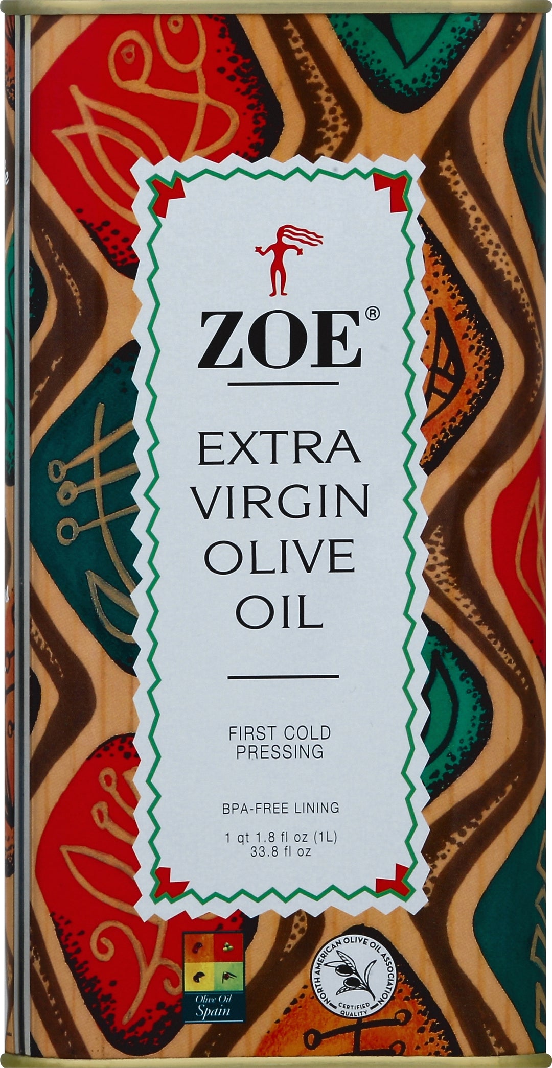 Zoe Olive Oil Extra Virgin 6/1 Ltr [UNFI #2094555]